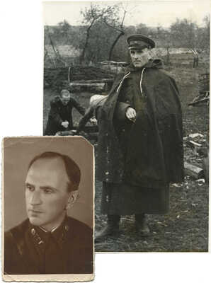 Фотографии Лидина В.Г. на службе. 5 шт.